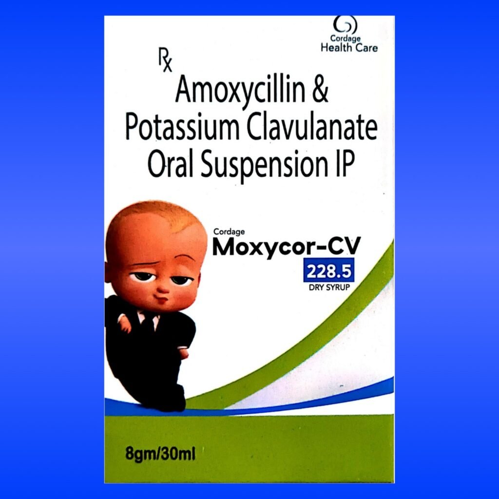 Moxycor-CV 228.5 Dry Syrup