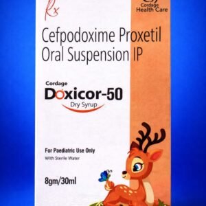 Doxicor-50 Cefpodoxime Proxetil Oral Suspension IP 30ml